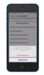 Touch and Travel Fahrt beenden (iPhone App)